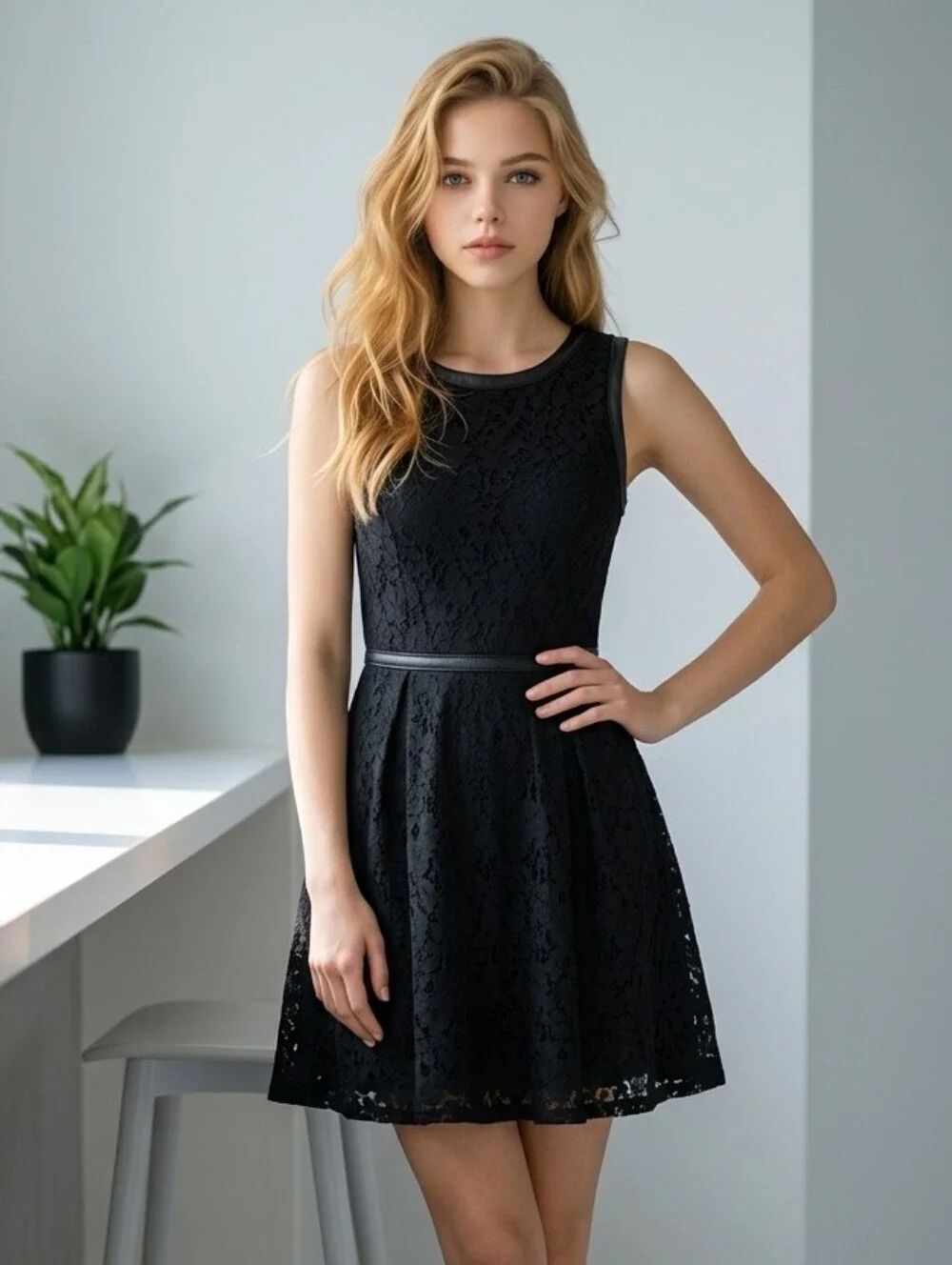 Speechless Black Lace Faux Leather Mini Dress Junior 1 Gothic Party Dark Romance